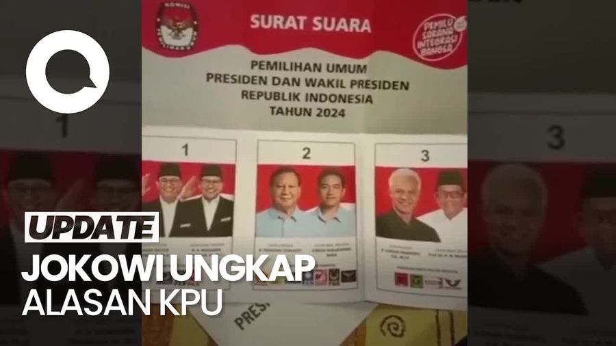 Surat Suara di Taipei Dikirim Duluan, Jokowi: Kantor Pos di Sana Tutup Agak Lama