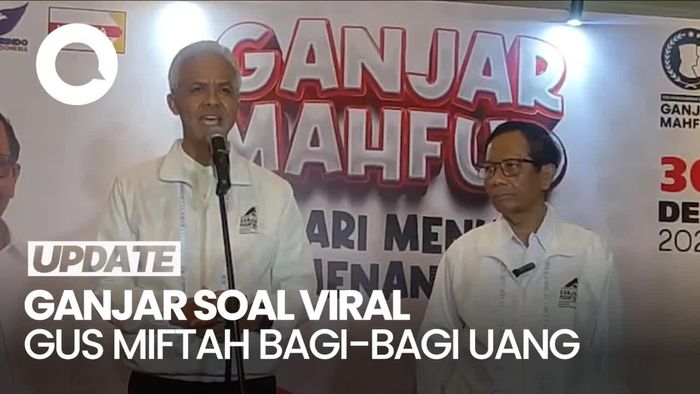Gus Miftah Bagi-bagi Uang, Ganjar: Semua Sudah Kelihatan, Tinggal Bawaslu