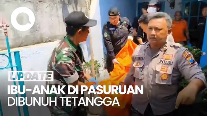Ibu-Anak di Pasuruan Dibunuh Tetangga, Motifnya Diduga Perampokan
