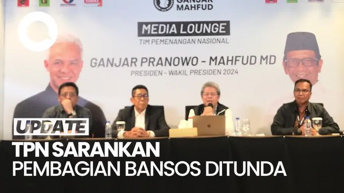 TPN Ganjar Sarankan Pembagian Bansos Ditunda Sampai Pilpres 2024 Usai