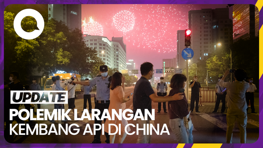 Larangan Kembang Api di China Tuai Polemik