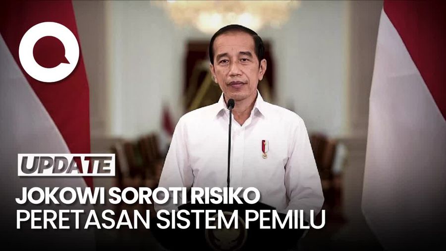 Jokowi Ingatkan KPU agar Jangan Ada Peretasan yang Ganggu Pemilu