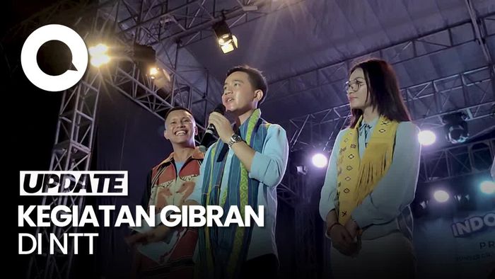 Datang ke Kupang, Gibran Hadiri Konser Indonesia Maju
