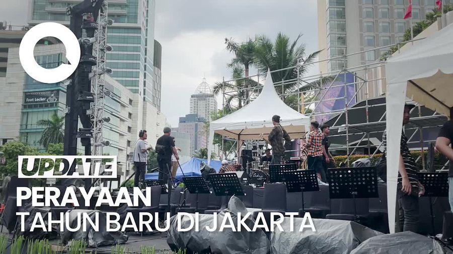 500 Drone-Video Mapping Akan Meriahkan Malam Tahun Baru di Bundaran HI