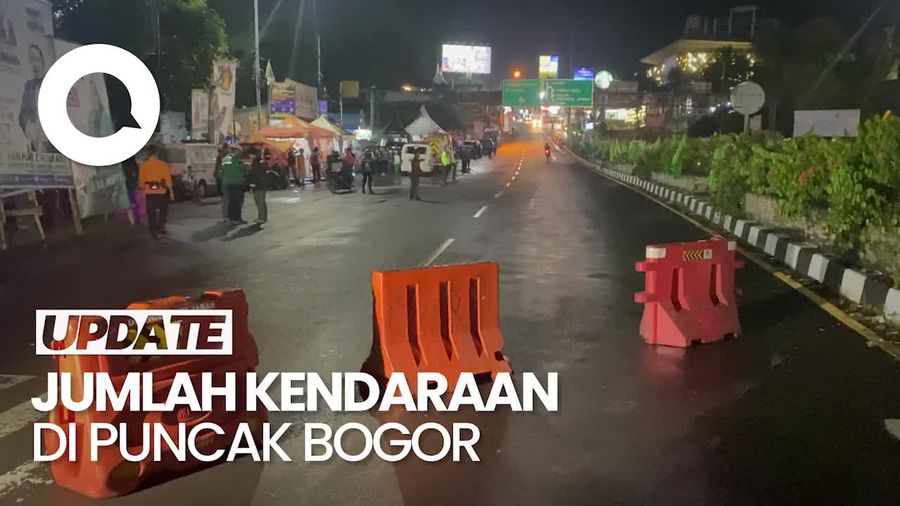 Malam Tahun Baru, 50 Ribu Kendaraan dari Jakarta Masih Berada di Puncak Bogor
