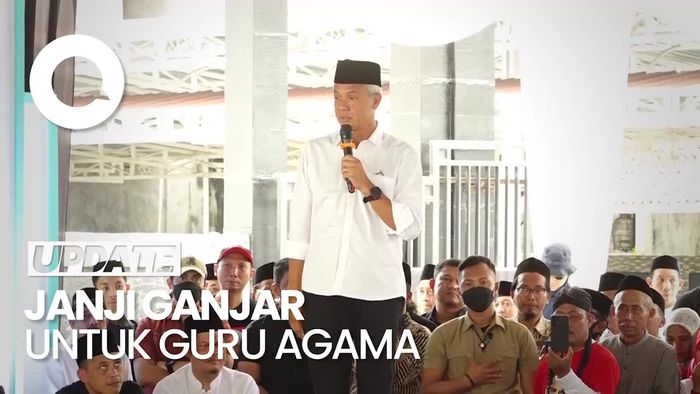 Ganjar Akan Siapkan Rp 4 T untuk Insentif Guru Agama