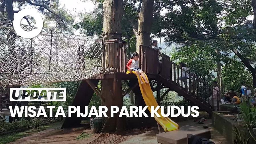 Menikmati Libur Akhir Tahun di Taman Batu Lereng Pegunungan Kudus