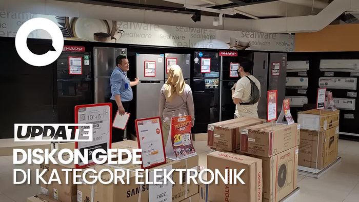 Barang Elektronik Laris Manis di Transmart Full Day Sale!