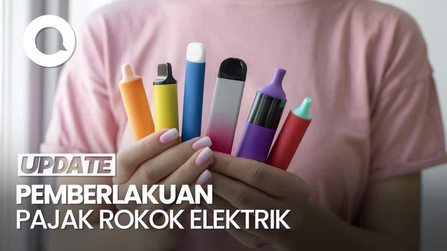 Pajak Rokok Elektrik Berlaku Mulai 1 Januari 2024