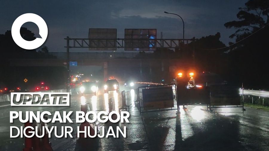 Imbauan Polisi untuk Pengendara Motor di Jalur Puncak Bogor