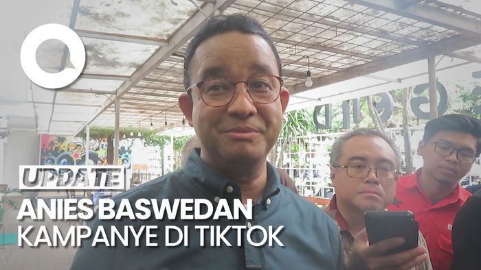 Live di TikTok Jadi Cara Baru Anies Baswedan Berkampanye