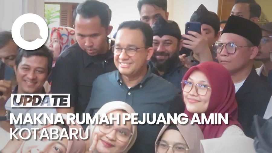 Resmikan Rumah Pejuang AMIN Kotabaru, Anies Beberkan Maknanya