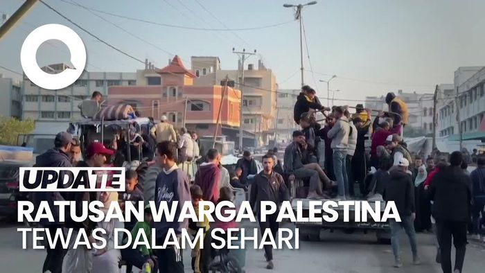Dalam Sehari, 165 Warga Palestina Tewas Akibat Serangan Israel di Gaza