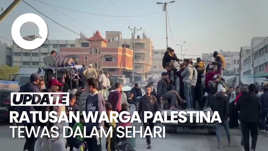 Dalam Sehari, 165 Warga Palestina Tewas Akibat Serangan Israel di Gaza