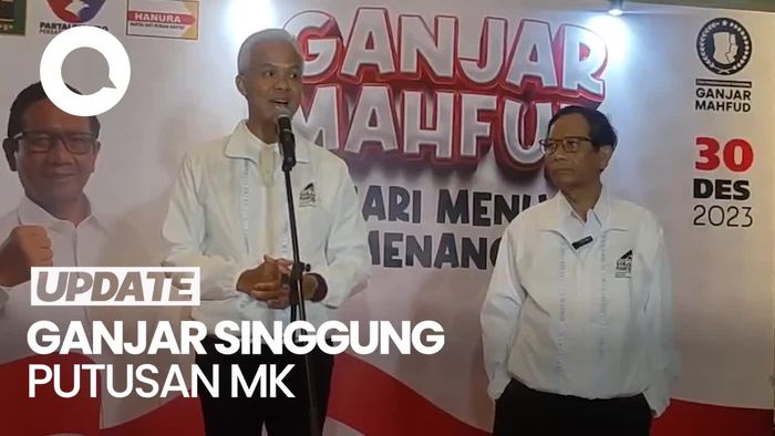Sindiran Ganjar Ajak Pendukung Kampanye Sistematis Seperti Putusan MK