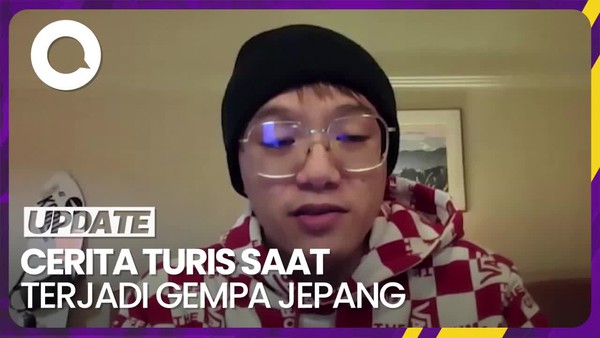 Kesaksian Turis Saat Terjadi Gempa M 7,5 di Jepang