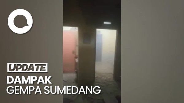 Penampakan Rumah-rumah di Sumedang yang Rusak Imbas Gempa