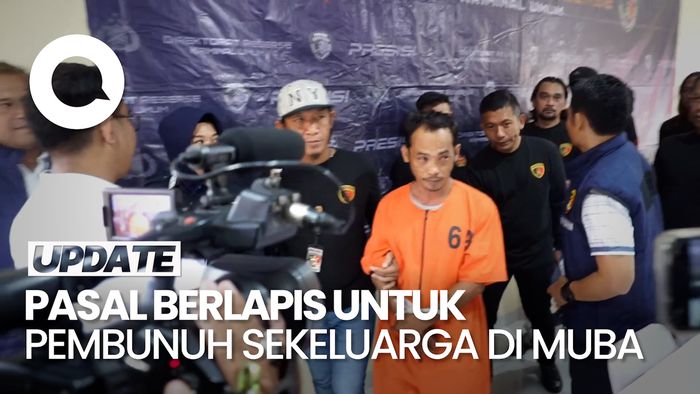 Pelaku Pembunuhan Sekeluarga di Muba Terancam Hukuman 20 Tahun Bui