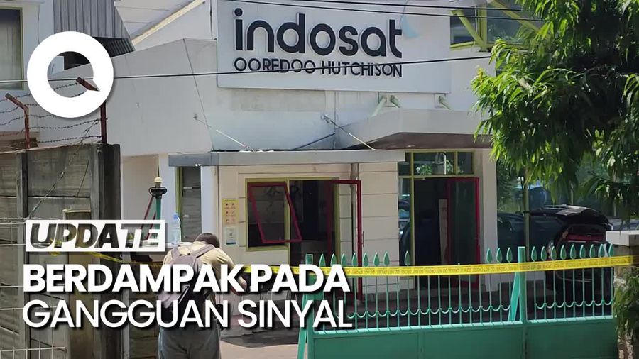 Kebakaran Ruangan di Gedung pemancar Indosat Semarang
