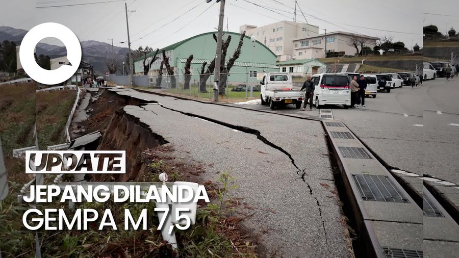 Gempa Jepang M 7,5 Picu Peringatan Tsunami, Warga Diminta Mengungsi