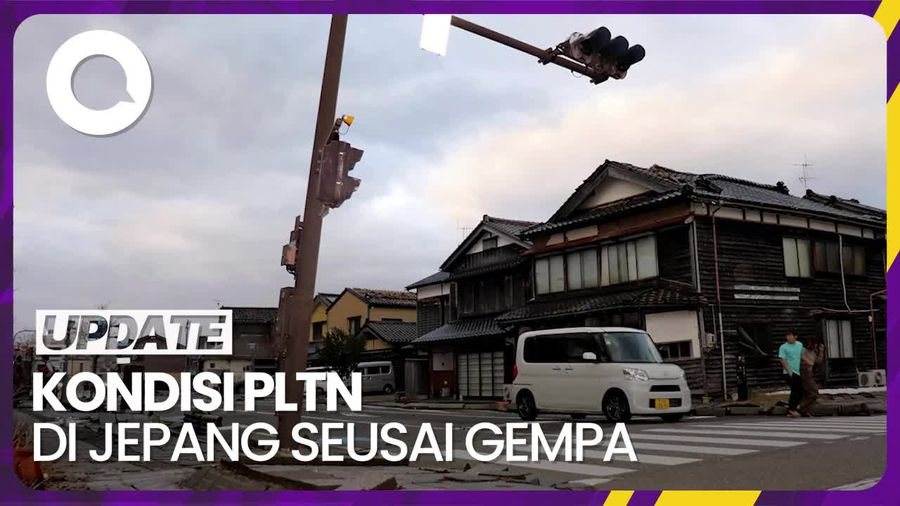 PLTN di Ishikawa Jepang Dipastikan dalam Kondisi Aman Seusai Gempa M 7,5