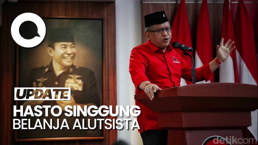 Hasto PDIP Singgung Belanja Alutsista Prabowo: Tambah Utang Luar Negeri