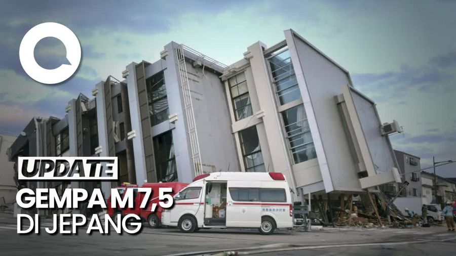 Korban Tewas Akibat Gempa Jepang Bertambah Jadi 24 Orang