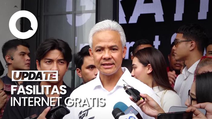 Janji Ganjar Fasilitasi Internet Gratis Untuk Pelajar dan Pelaku UMKM