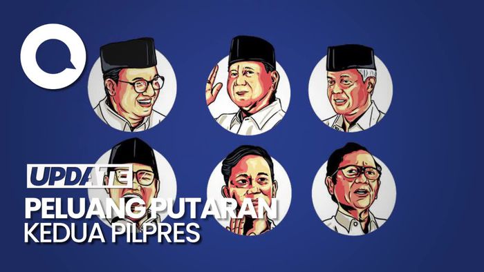 Survei Puspoll Indonesia: Peluang Putaran Kedua Prabowo vs Ganjar