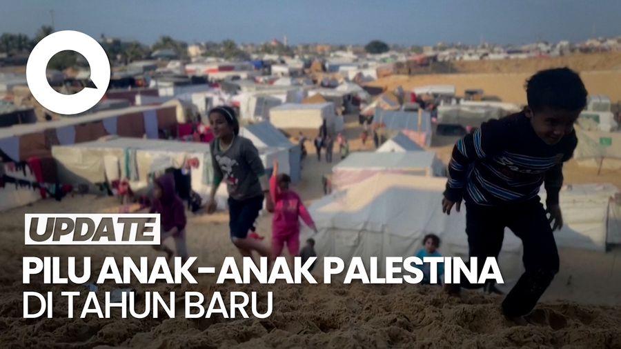 Harapan Anak-anak Palestina di Tahun Baru: Saya Harap Tak Meninggal di 2024