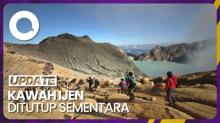Kawah Ijen Ditutup Sementara Mulai 3 Januari 2024