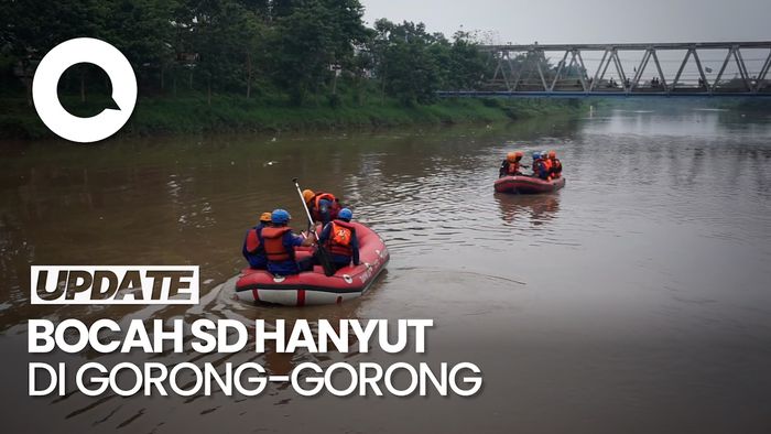 Tim SAR Lanjutkan Pencarian Bocah SD Bandung yang Hanyut di Gorong-gorong