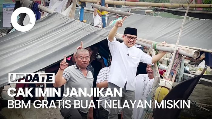 Blusukan ke Kampung Nelayan Kali Adem, Cak Imin Janjikan BBM Gratis