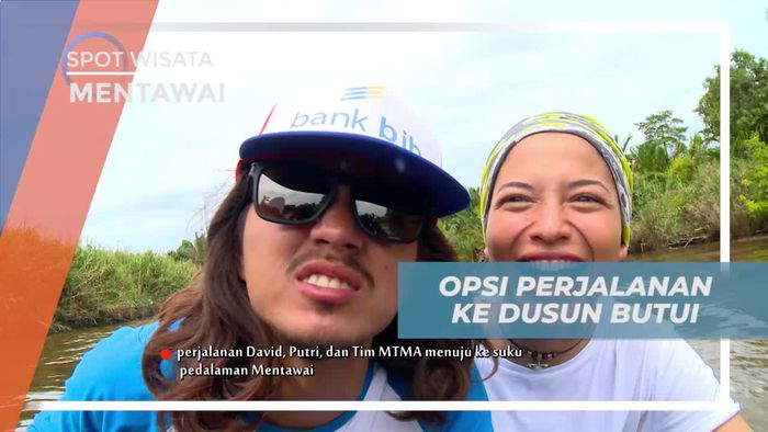 Motor dan Sampan, Pilihan Moda Transportasi Menuju Dusun Butui Mentawai
