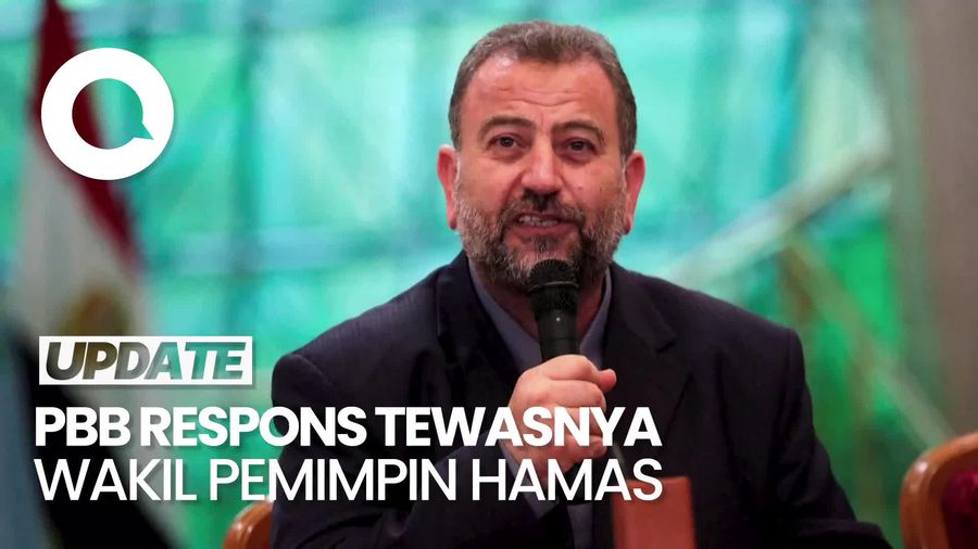 Reaksi PBB Atas Tewasnya Wakil Pemimpin Hamas: Sangat Mengkhawatirkan