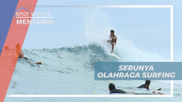 Surfing Seru Menaklukkan Ombak Pulau Awera Mentawai