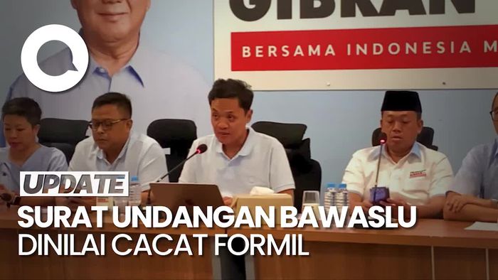 TKN Ungkap Alasan Gibran Tak Penuhi Panggilan Bawaslu