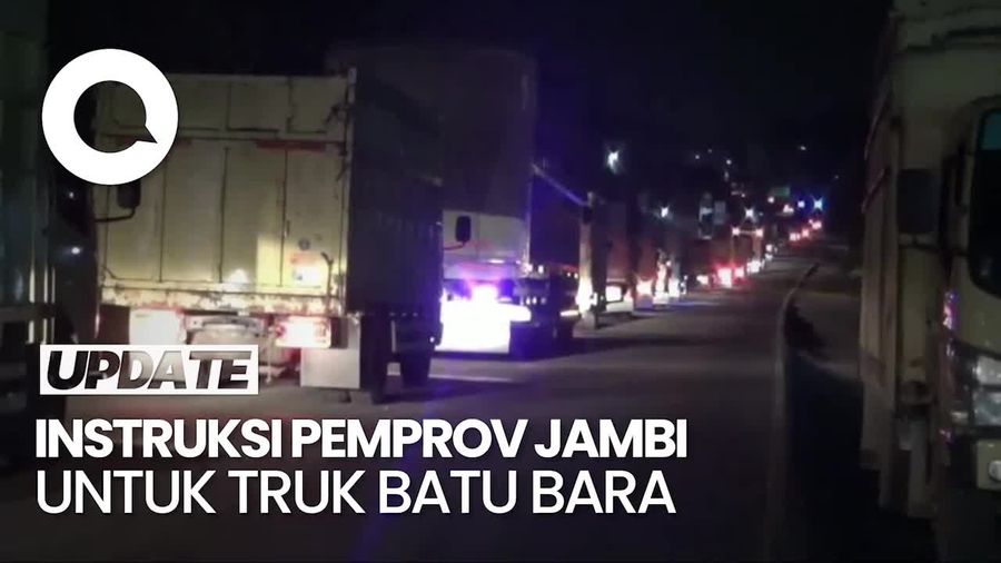 Truk Batu Bara Dilarang Lewat Jalan Nasional Jambi demi Kelancaran Pemilu