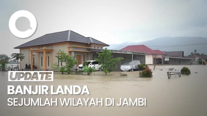 Banjir Landa 13 Kecamatan di Jambi, 27 Ribu Jiwa Terdampak