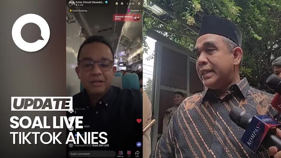 TKN Prabowo-Gibran Tak Merasa Tersaingi dengan Live TikTok Anies