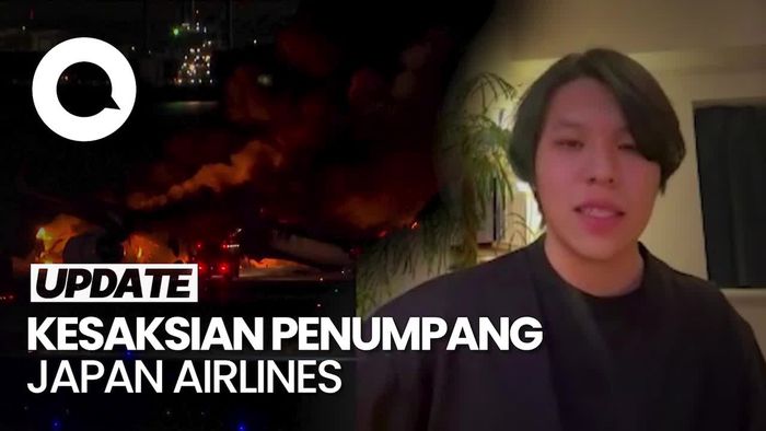 Kesaksian Penumpang saat Pesawat Japan Airlines Terbakar: Takut Setengah Mati