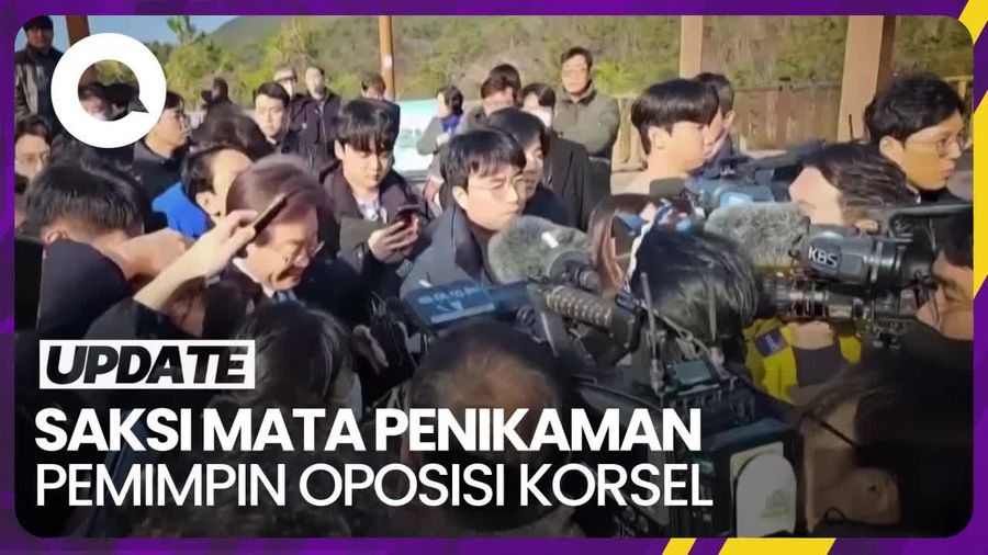 Kesaksian YouTuber soal Horor Penikaman Pemimpin Oposisi Korea Selatan
