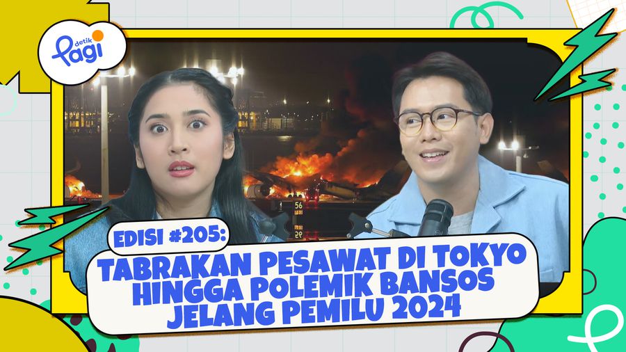 Edisi #205: Tabrakan Pesawat di Tokyo hingga Polemik Bansos Jelang Pemilu 2024
