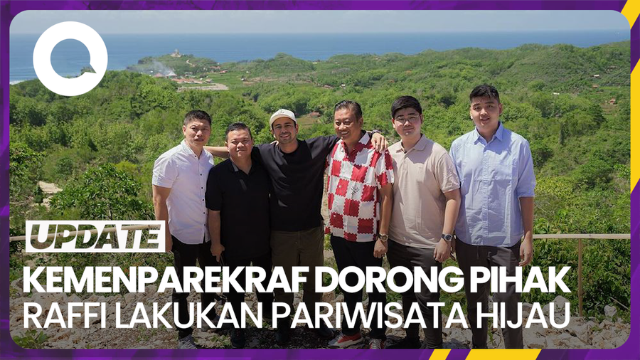Kata Sandiaga soal Rencana Pembangunan Beach Club Raffi Ahmad di Gunung Kidul