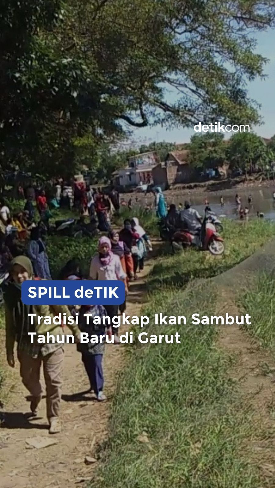 Tahun Baruan dengan Cara Tangkap Ikan