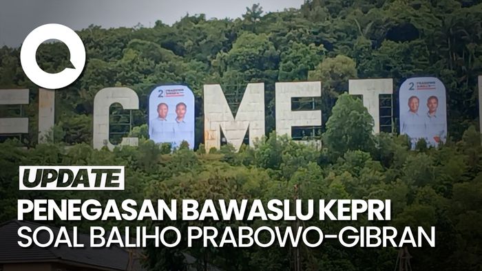 TKD Klaim Baliho Prabowo-Gibran yang Dicopot Berizin, Ini Kata Bawaslu Kepri