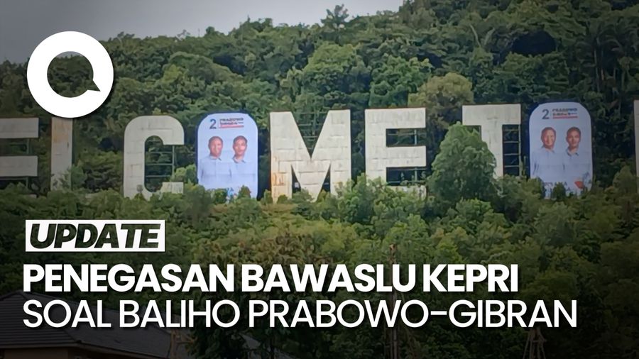 TKD Klaim Baliho Prabowo-Gibran yang Dicopot Berizin, Ini Kata Bawaslu Kepri
