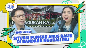 Situasi Puncak Arus Balik di Bandara Ngurah Rai