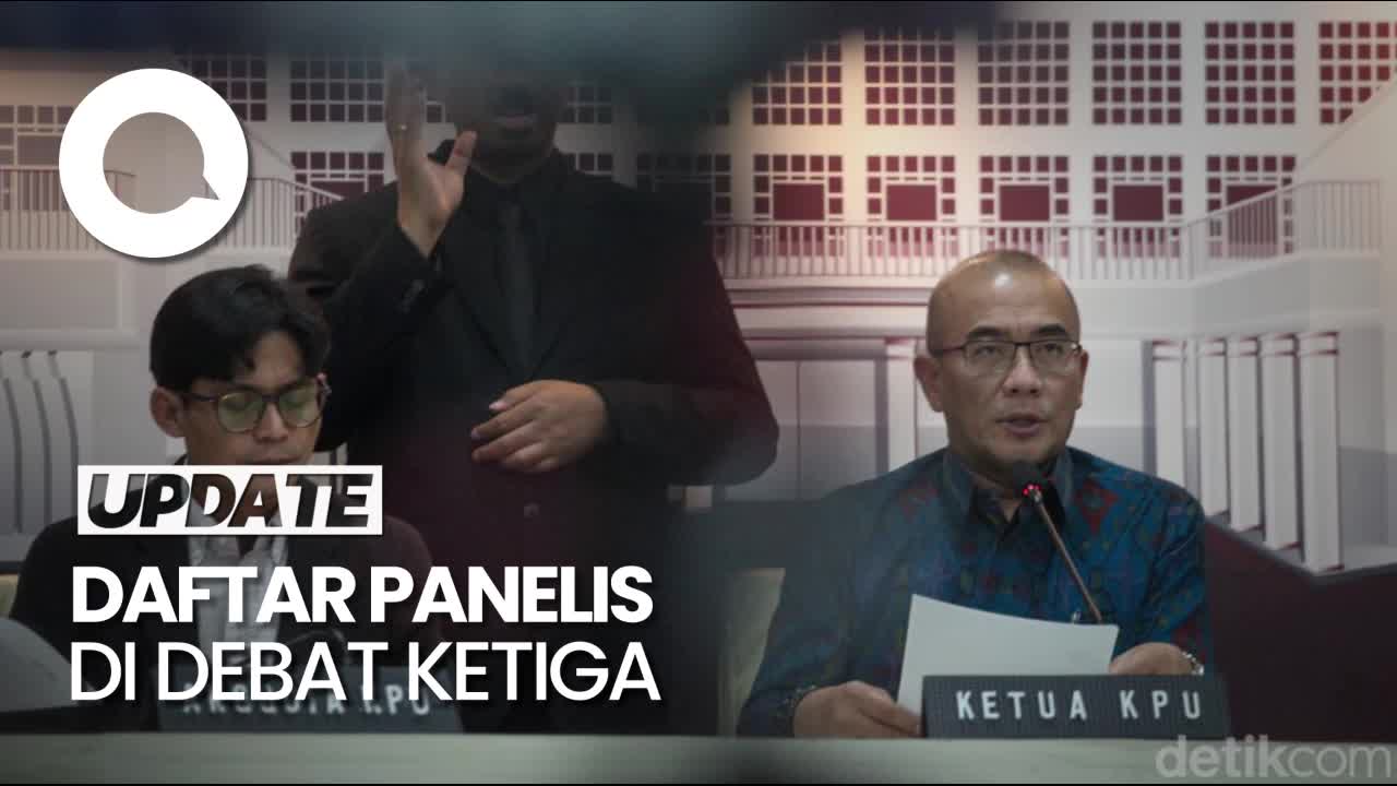 Daftar 11 Nama Panelis Di Debat Ketiga Pilpres 2024