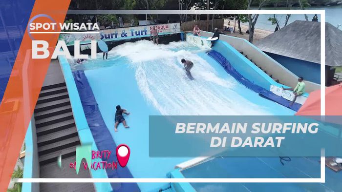 Mencoba Surfing Seru di Surf & Turf Bali
